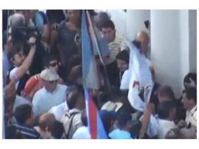 La Mesa de Enlace dice que hubo infiltrados en la marcha ruralista a Casa de Gobierno