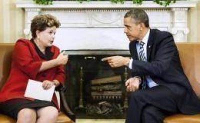 Dilma critic� ante Obama la pol�tica monetaria de pa�ses desarrollados