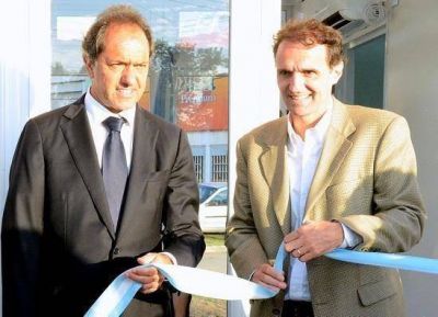 Katopodis y Scioli inauguraron un destacamento policial en San Mart�n