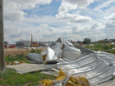 QUILMES: Destrucci�n en el PIQ