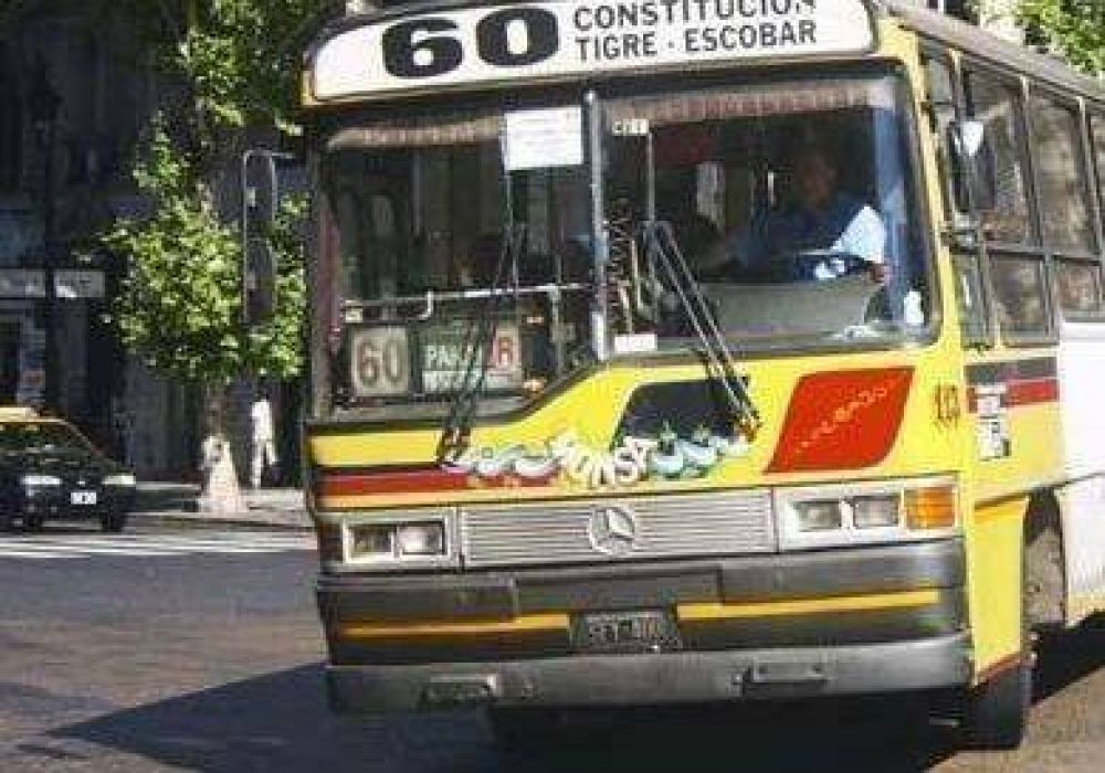 Paro de los choferes del 60 por tercer d�a consecutivo