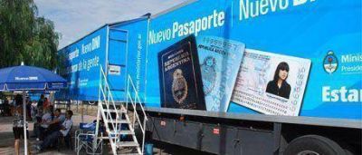 Durante cuatro d�as estar� el cami�n f�brica de DNI en el sector sur de la ciudad