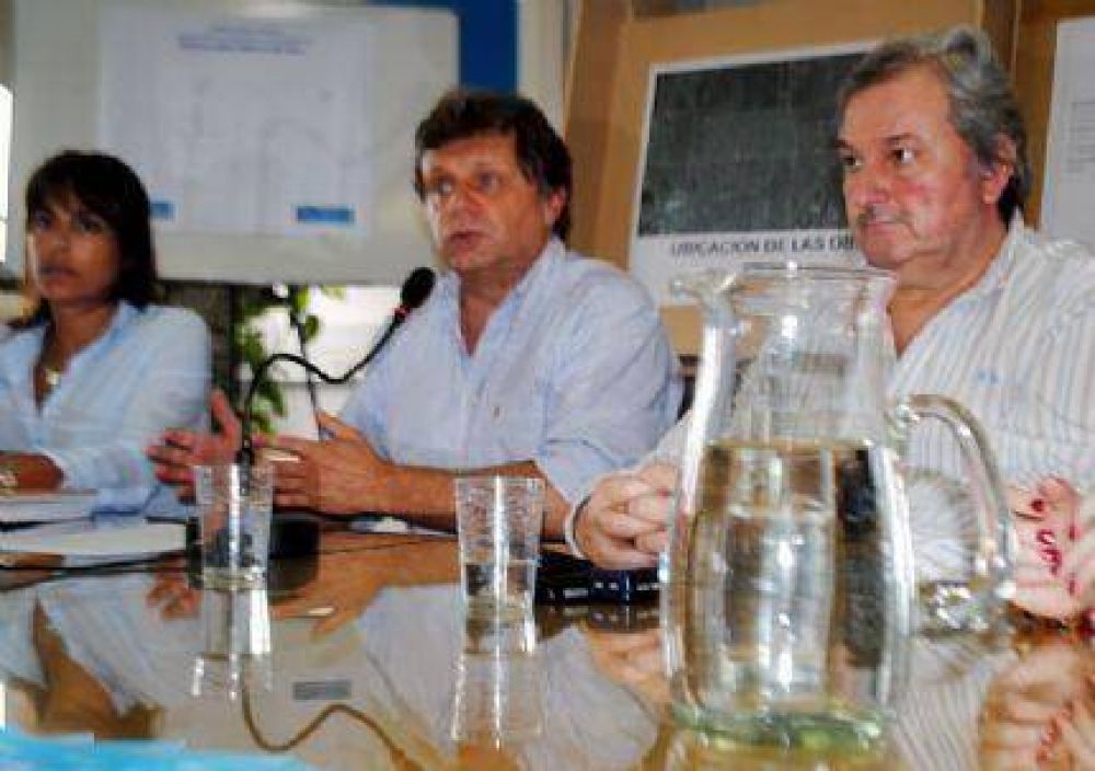 Osse realiz� acto por la ejecuci�n de obras en distintos barrios de Mar del Plata