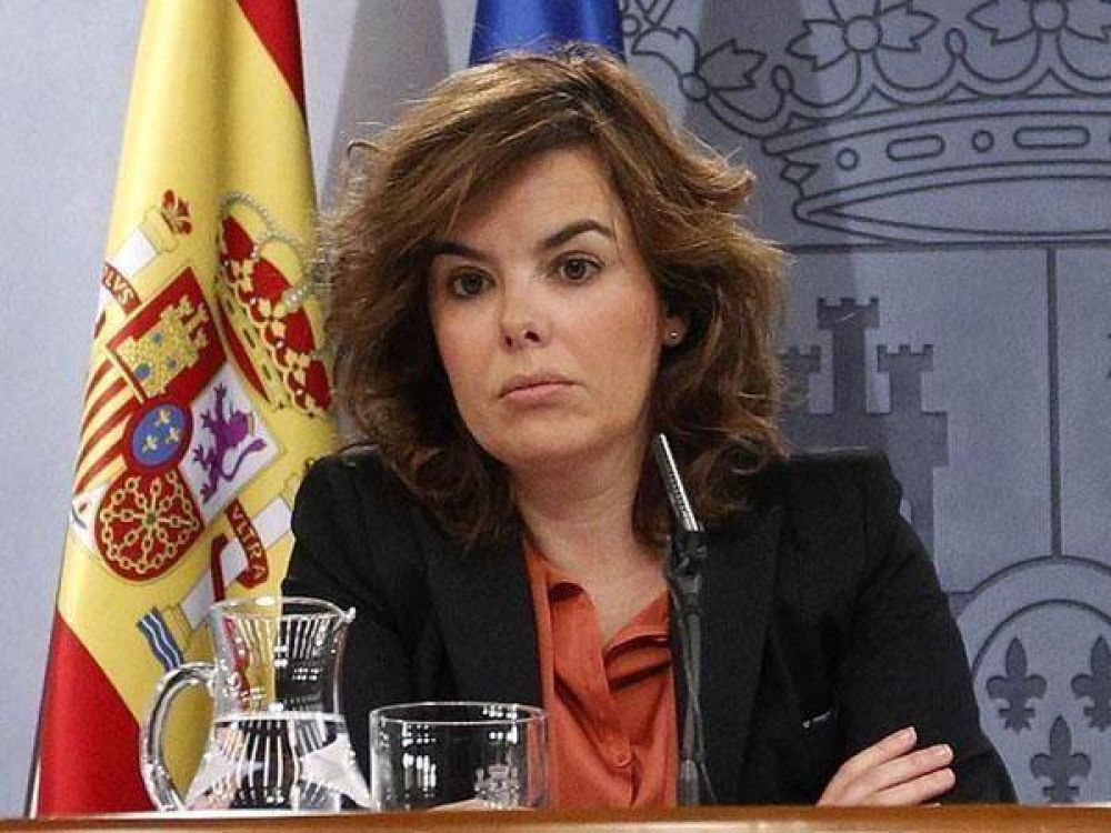 La vicepresidente espa�ola sobre YPF: "Vamos a defender con todos los instrumentos nuestros intereses"
