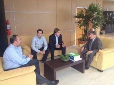 El ministro Padula se reuni� con el Intendente de Luj�n