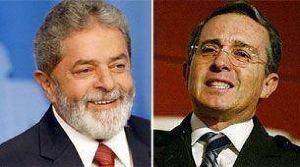 Uribe inicia gira por Brasil