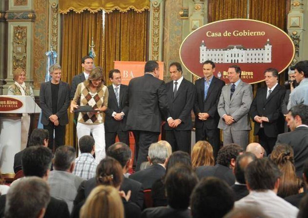 La Plata: Premio Provincial a la gesti�n Municipal