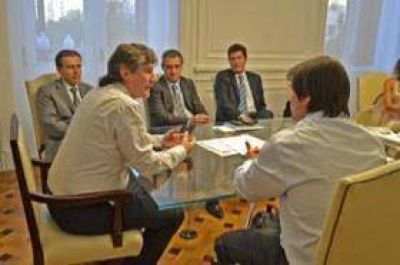 Integrantes de MDP Veinte 20 se reunieron con el vicepresidente Amado Boudou