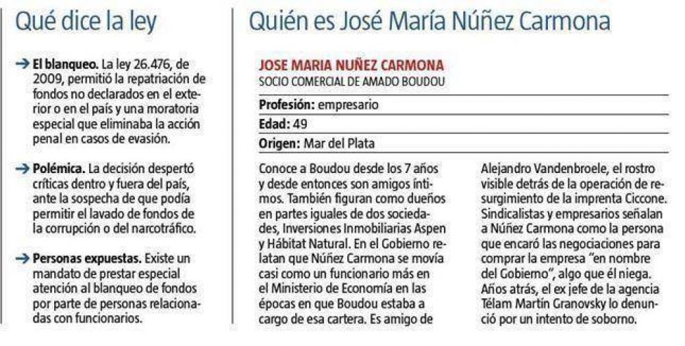 Blanque� $ 7 millones el socio de Boudou