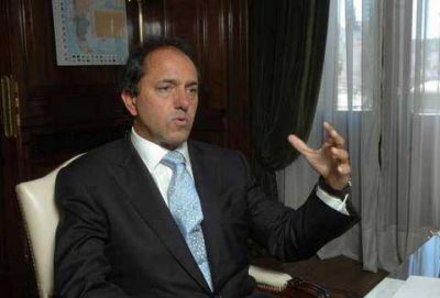  ITUZAINGO Scioli firm� un convenio con Descalzo
