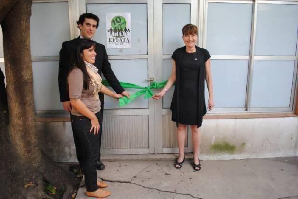 Se inaugur� la Delegaci�n de Effata Fondazione en San Nicol�s