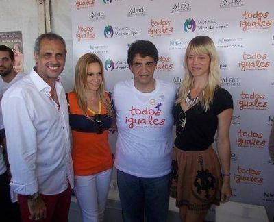 Jorge Macri encabez� una jornada por la inclusi�n en Vicente L�pez 