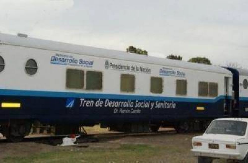 CHAVES: LLEG� EL TREN SANITARIO "DR. RAM�N CARRILLO"