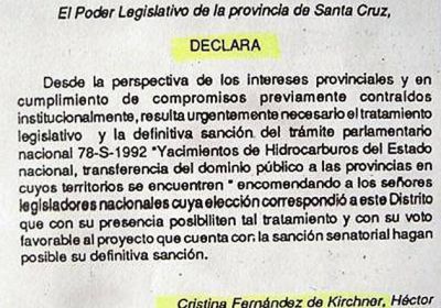 Cuando Cristina Kirchner impuls� la privatizaci�n de YPF
