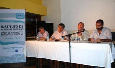 Hugo Yasky y el �Chino� Navarro compartieron una charla en Vicente L�pez