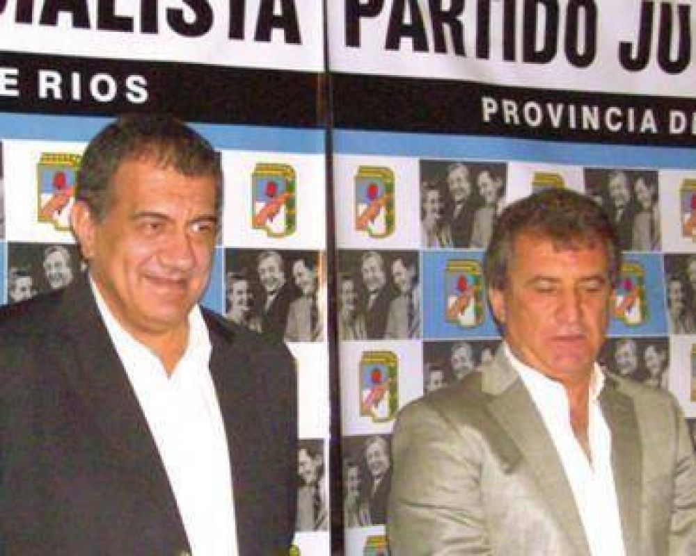Asumi� la presidencia del PJ entrerriano