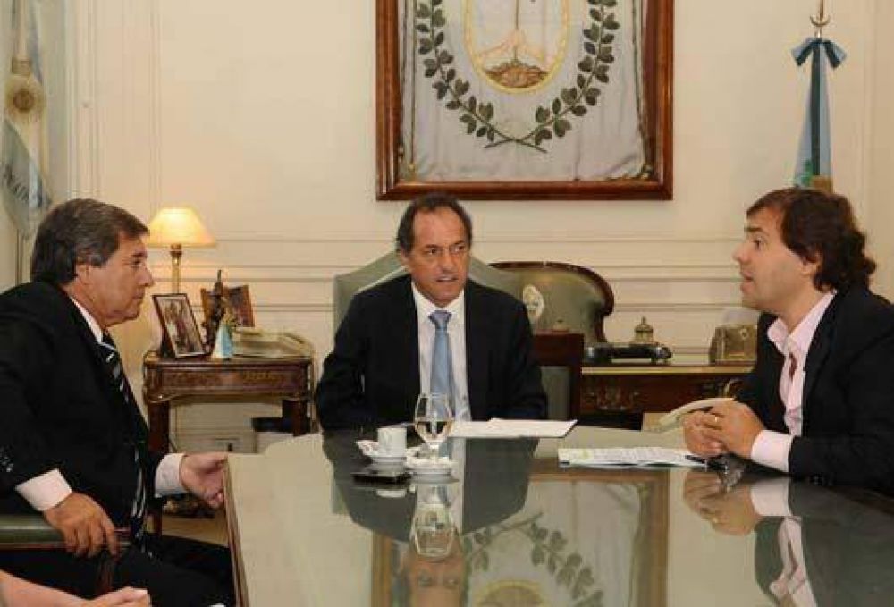 Scioli anunci� un fondo de 100 millones