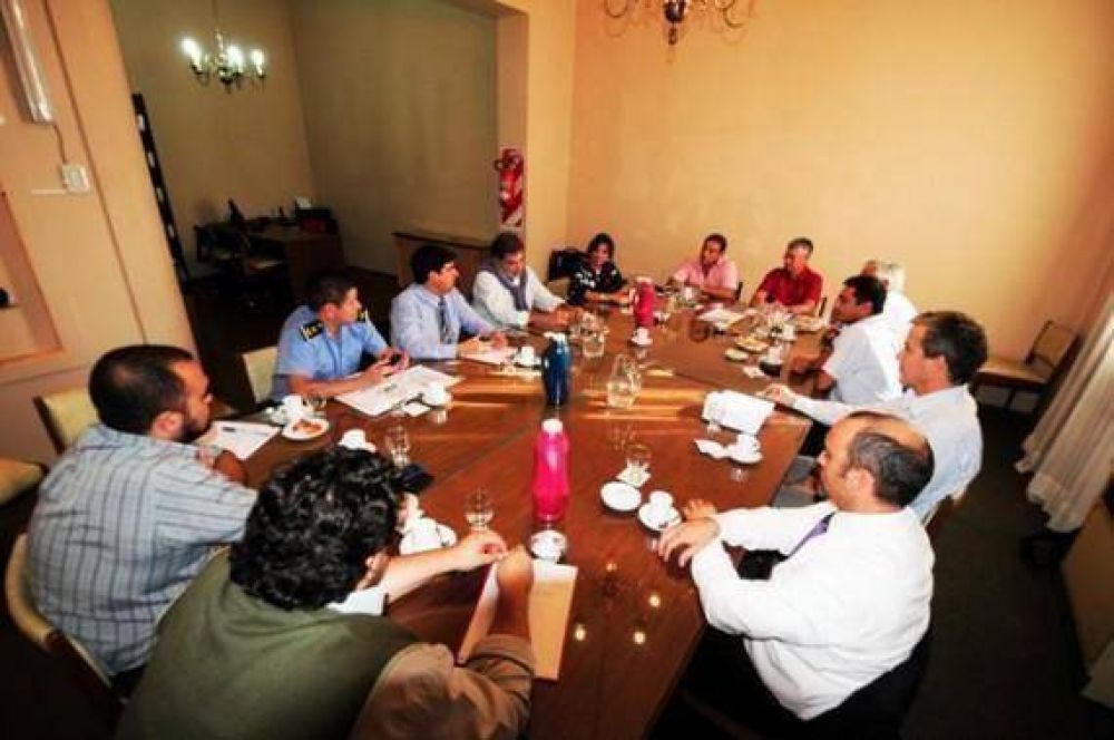 Plan Maestro de Seguridad: reuni�n con autoridades de la C�mara Industrial de San Luis