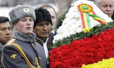 Evo Morales, en el Kremlin
