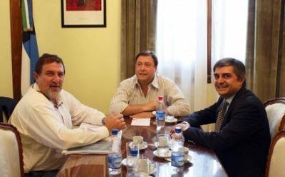 Weretilneck recibi� al intendente interino de Viedma 