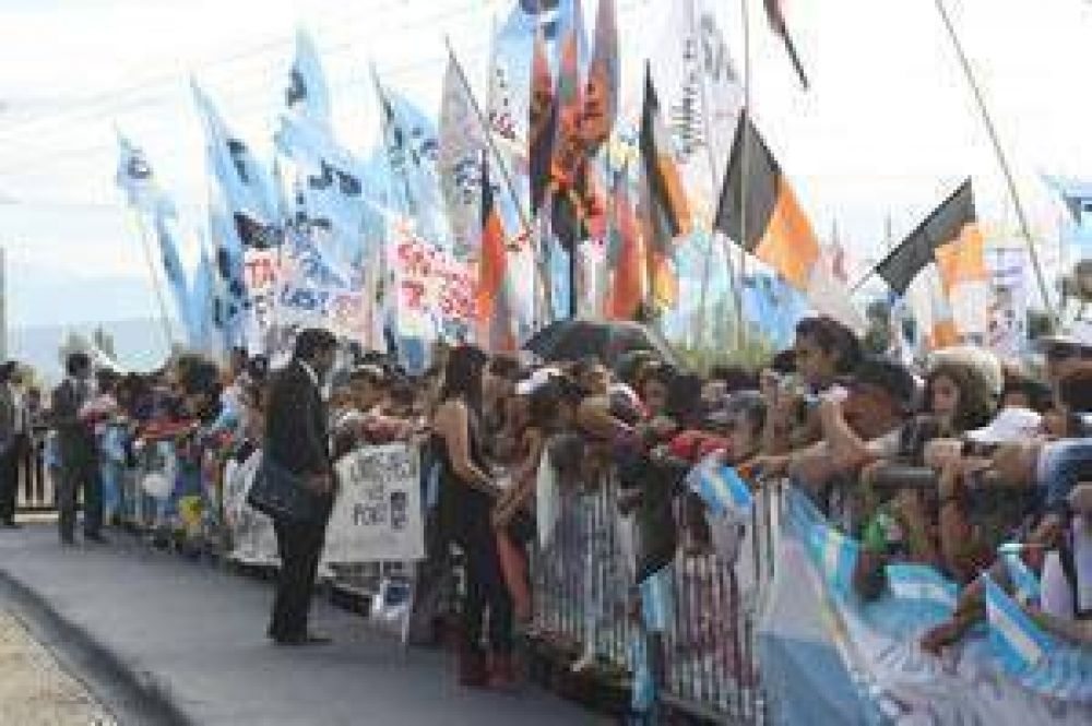 El regreso de YPF marc� el acto
