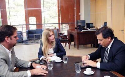 Los ministros de Medio Ambiente y Campo se reunieron con el intendente de la ciudad de San Luis
