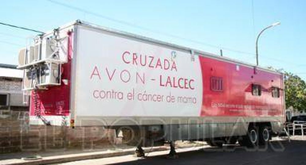 Casi 200 mujeres se hicieron mamograf�as en el cami�n de Lalcec