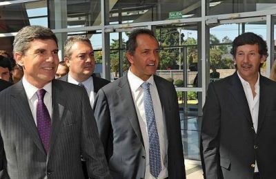 Daniel Scioli recorri� el campus tecnol�gico de IBM en Mart�nez