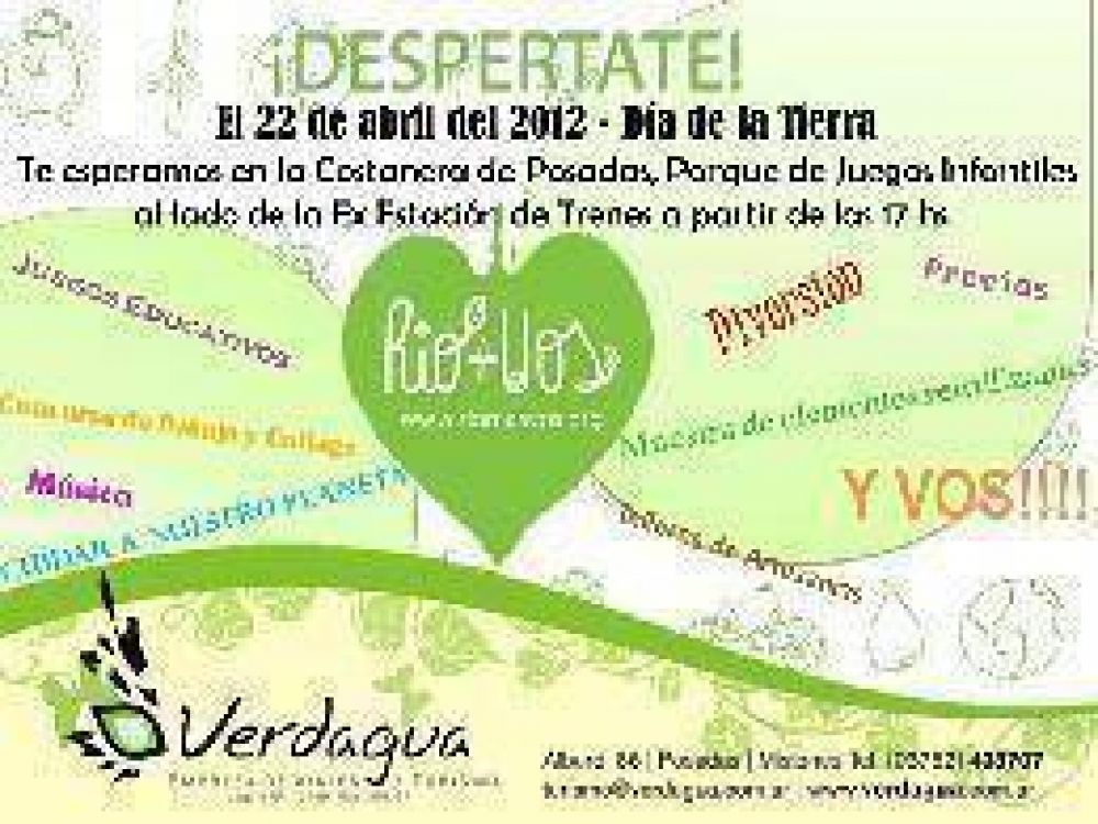 R�o+vos: Una campa�a de concientizaci�n para celebrar el d�a de la tierra