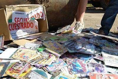 Operativo Municipal Destruye Cd Y Dvd Truchos