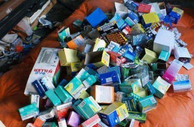 Secuestraron 900 blister de medicamentos en un polirrubro