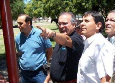 Visita del Secretario de Obras P�blicas de Naci�n a Santa Mar�a