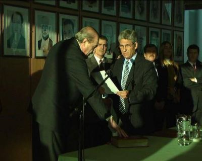 Pablo Bronzi asumi� como presidente de Laboratorios Puntanos