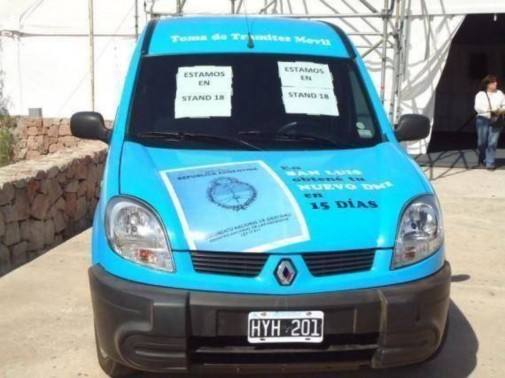 La unidad m�vil del Registro Civil visitar� la Villa de la Quebrada