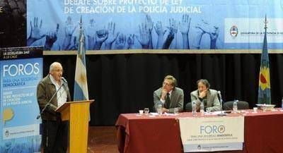 Contin�an con el debate del proyecto para la creaci�n de una Polic�a Judicial