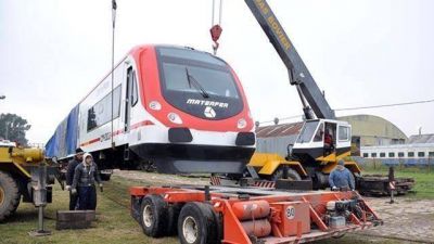 Llega un nuevo coche para el servicio ferroviario entrerriano