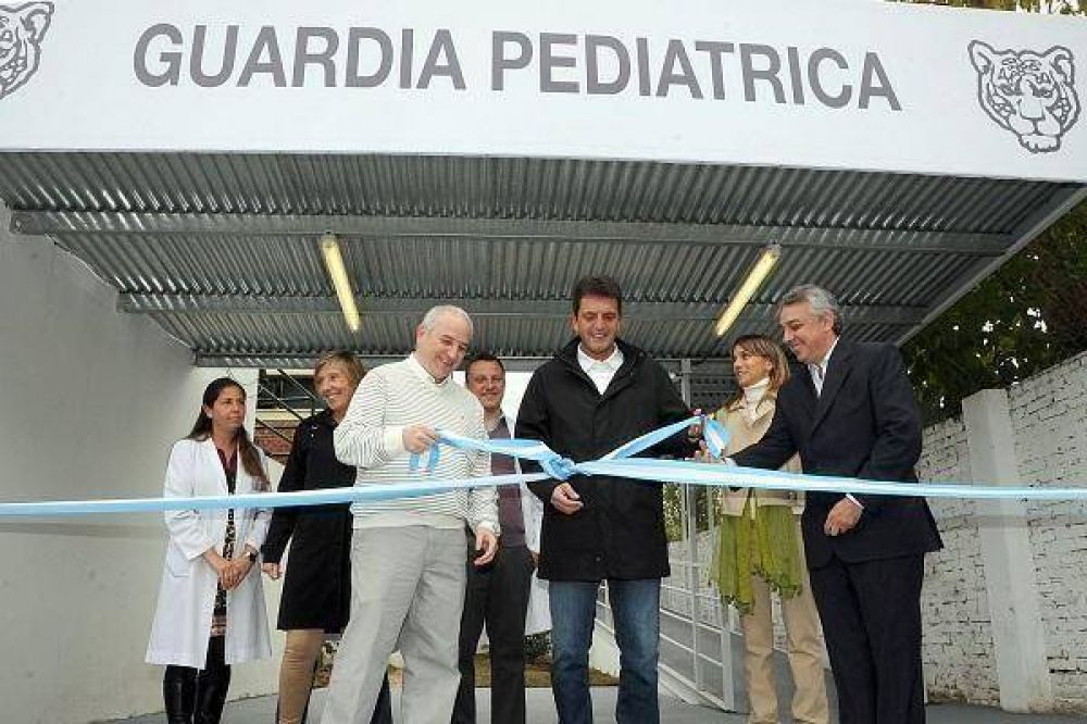 Tigre inaugur� una Guardia de Pediatr�a en el Materno Infantil