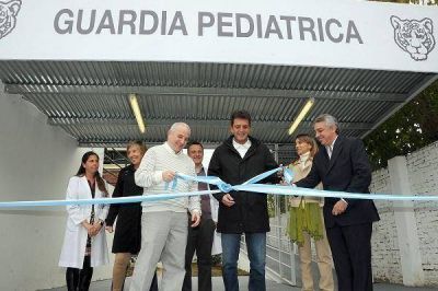 Tigre inaugur� una Guardia de Pediatr�a en el Materno Infantil