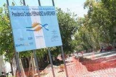 El estilo CFK de campa�a lleg� a las obras p�blicas sanjuaninas