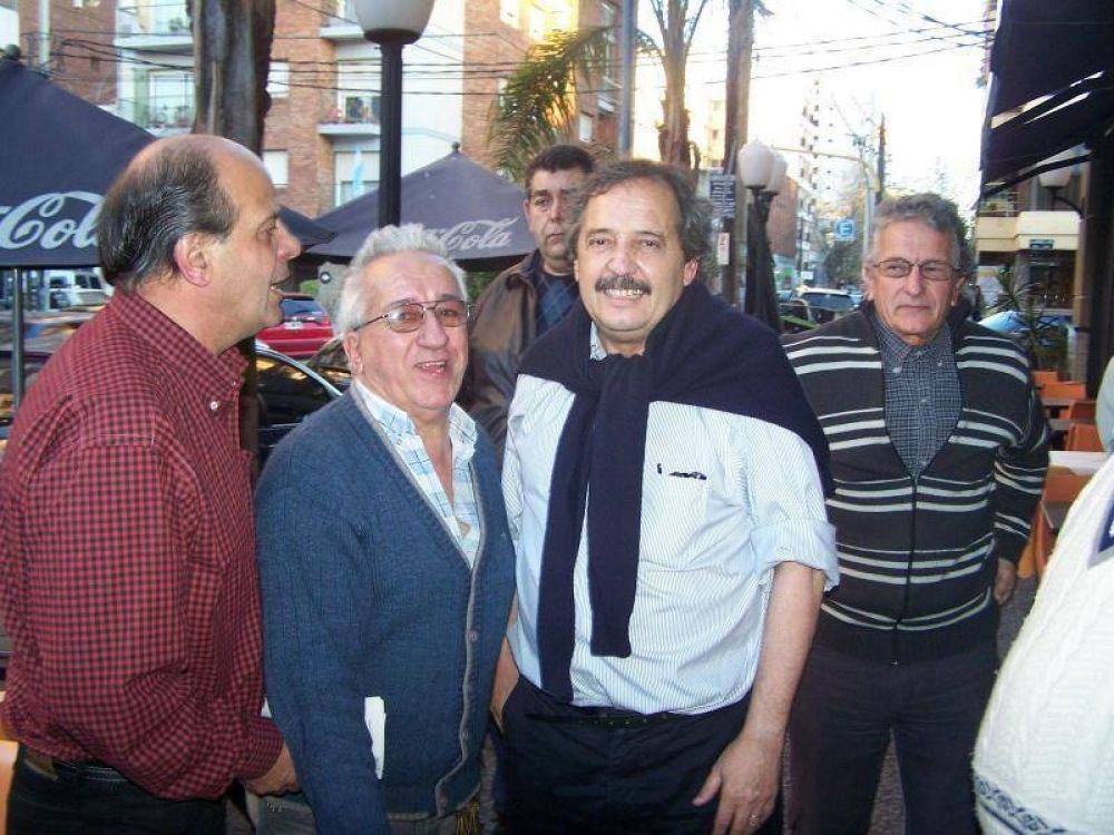 RICARDO ALFONSIN VISITA LANUS