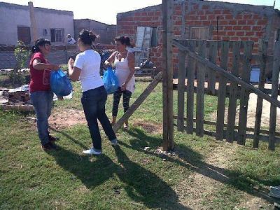 QUILMES: La C�mpora contin�a con el trabajo tras el temporal