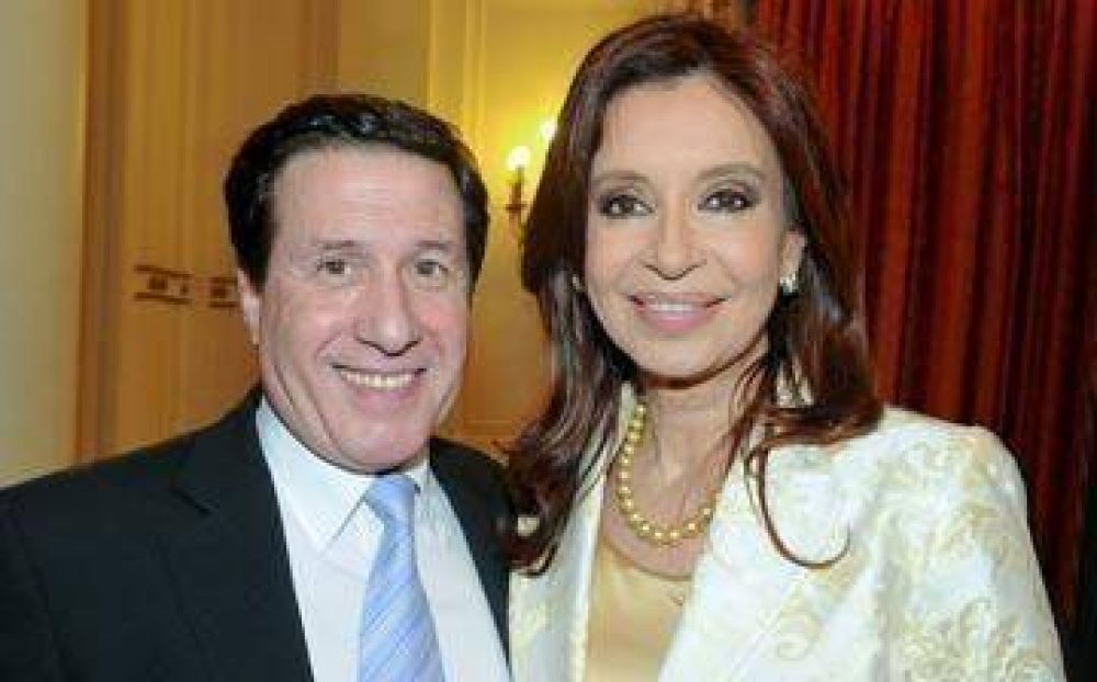 Lan�s: La Presidenta de la Naci�n recibi� a D�az P�rez 
