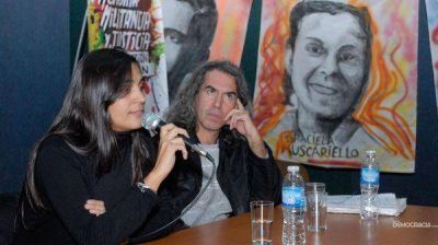 Ana Oberlin y Pablo Llonto disertaron en la Ciudad y pidieron �acelerar los juicios�