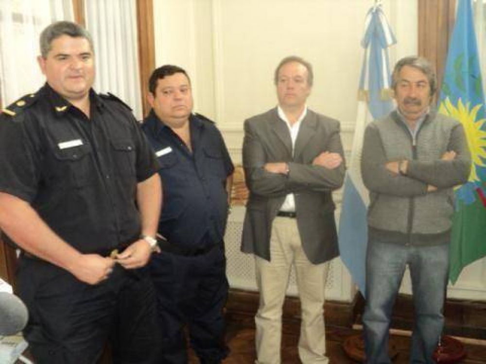 Asumi� el sub comisario Juan Gotelli al frente la Comisar�a local