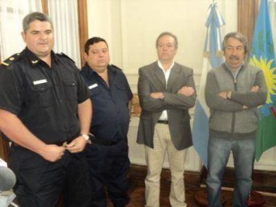 Asumi� el sub comisario Juan Gotelli al frente la Comisar�a local
