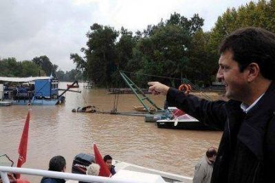 Tigre comienza los dragados de los r�os Sarmiento y Carapachay 