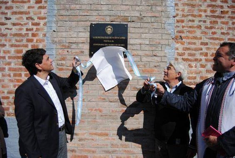 Jorge Macri record� con los vecinos la llegada del primer tren a Munro