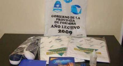 El 2 de marzo se entregar�n los kits de �tiles escolares e indumentaria