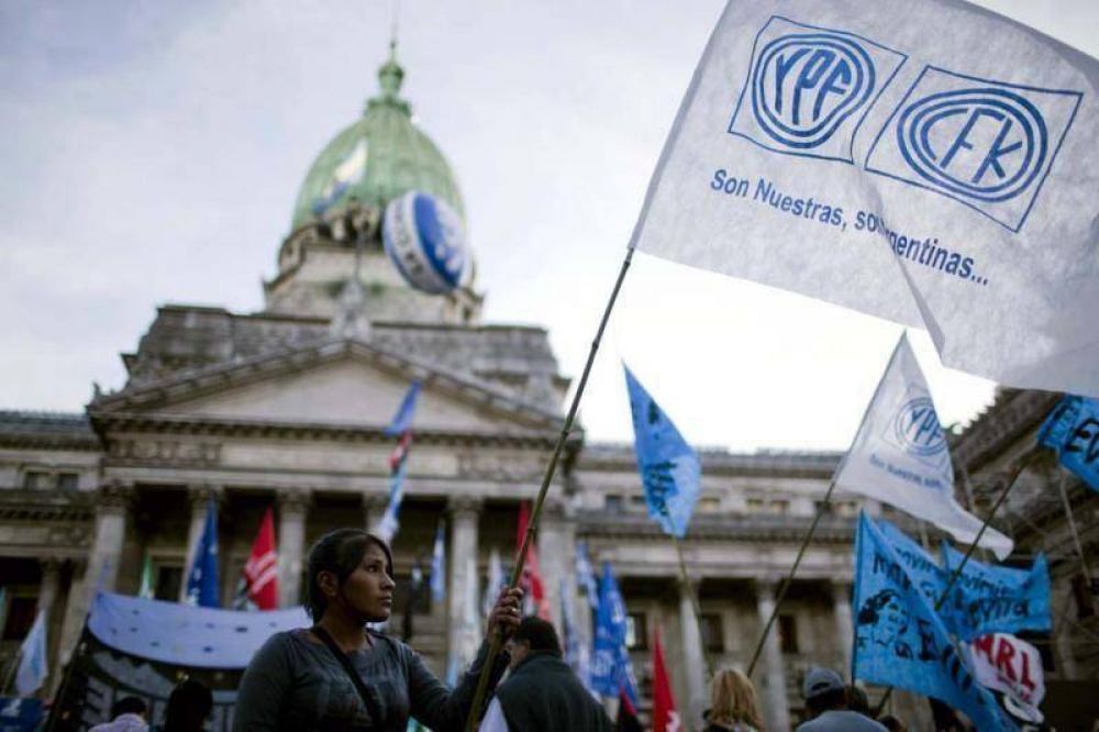 Por abrumadora mayor�a se aprob� la expropiaci�n de YPF