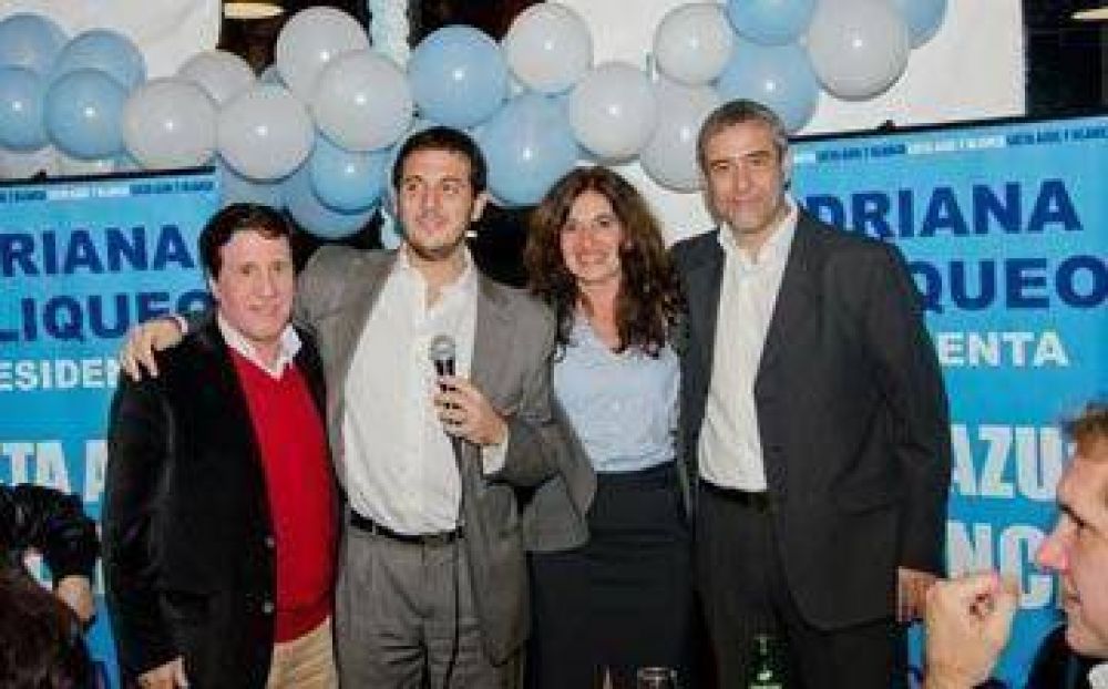 Avellaneda: Ferraresi dio fuerte apoyo a la lista Azul y Blanca del CALZ